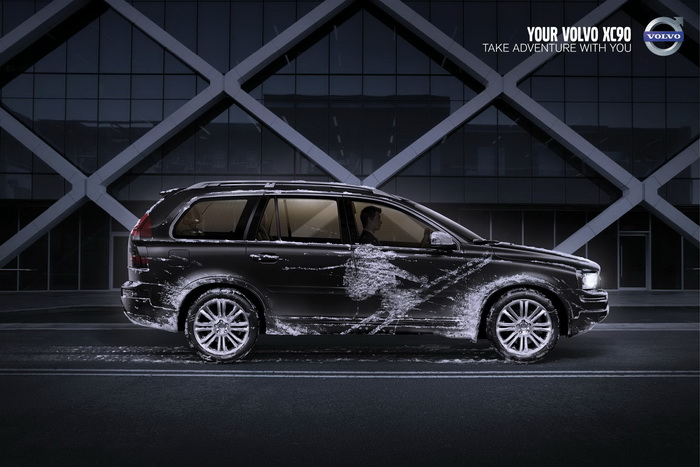 Креативная реклама Volvo XC 90