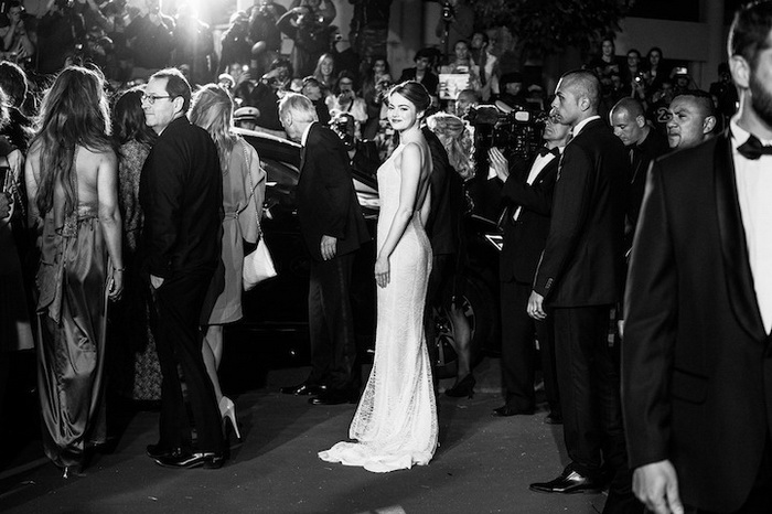 Эмма Стоун на красной дорожке Каннского кинофестиваля-2015