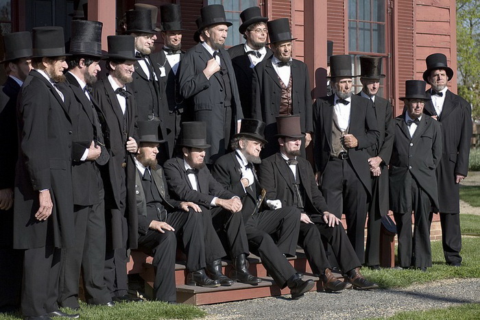 Съезд двойников Авраама Линкольна в штате Огайо