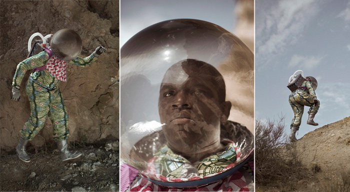 Фотопроект Кристины де Миддел об африканских космонавтах