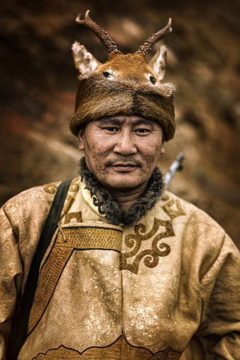 Представитель народа эвенки, проживающего с северо-западной стороны Китая.