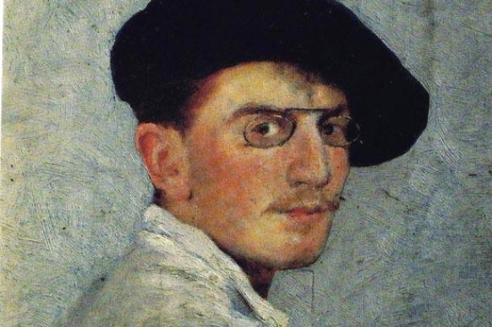 Леон Бакст, автопортрет, 1893 год