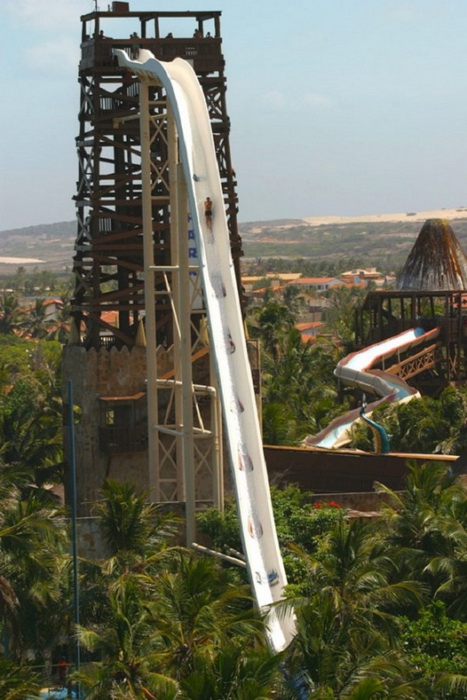 Экстремальные развлечения: самая высокая в мире водная горка Insano