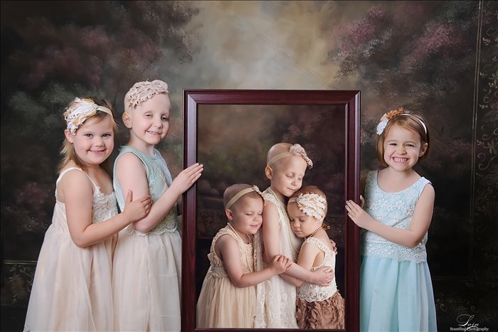 Три девочки, победившие рак: разница между двумя фотографиями -2 года