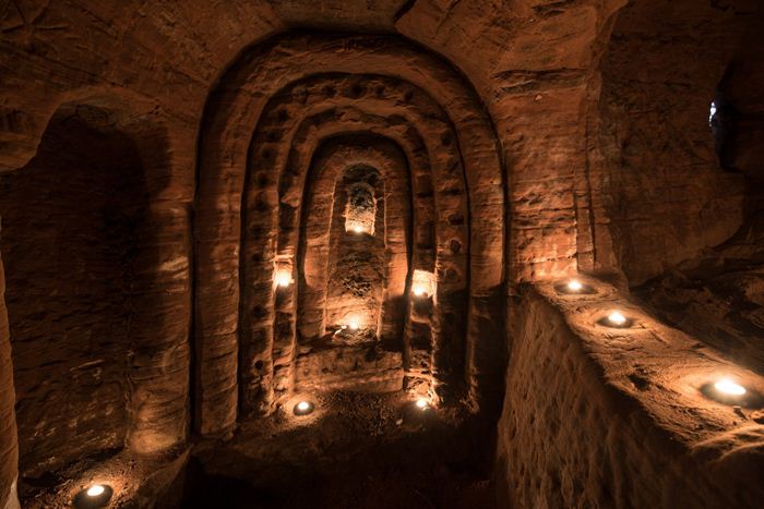 Возраст пещеры тамплиеров - 700 лет