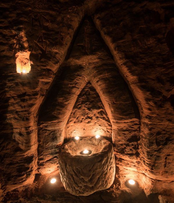 Пещера тамплиеров в Шропшире (Англия)
