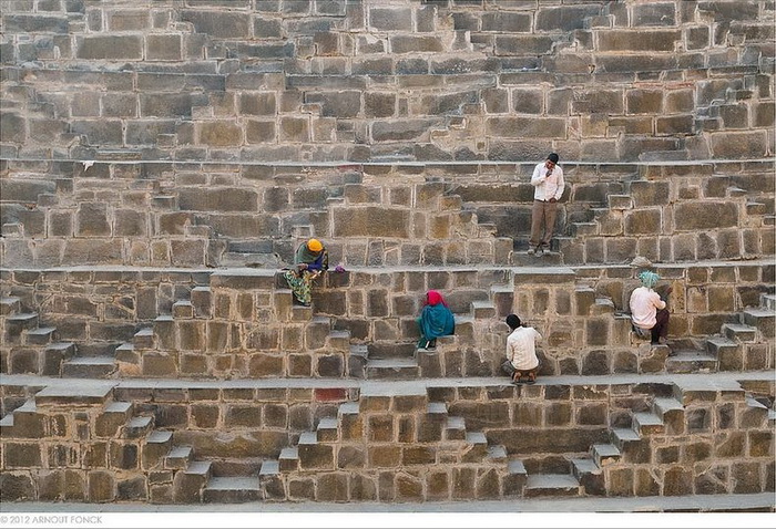 Колодец Чанд Баори - индийское архитектурное чудо