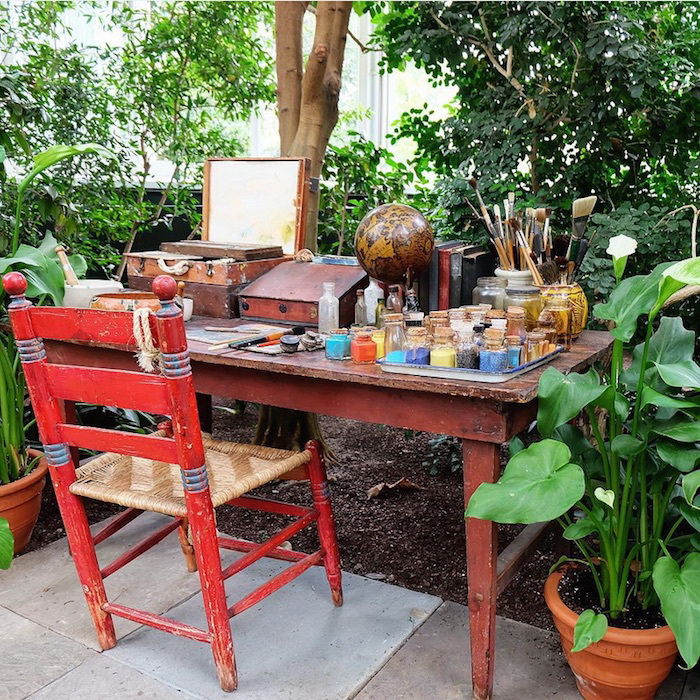 В нью-йоркском ботаническом саду воссоздали мастерскую Фриды Кало
