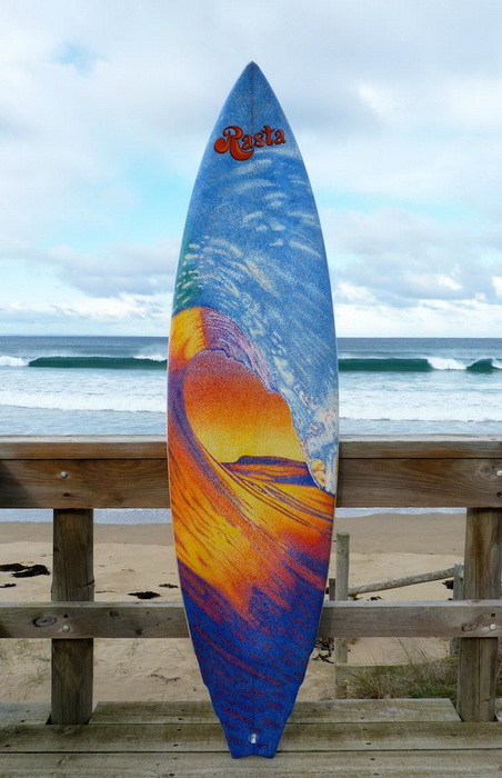 Морские пейзажи на досках для серфинга: творчество Джеррина Доуэра (Jarryn Dower)