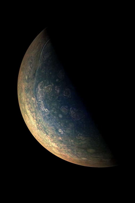 Севрный полюс Юпитера.