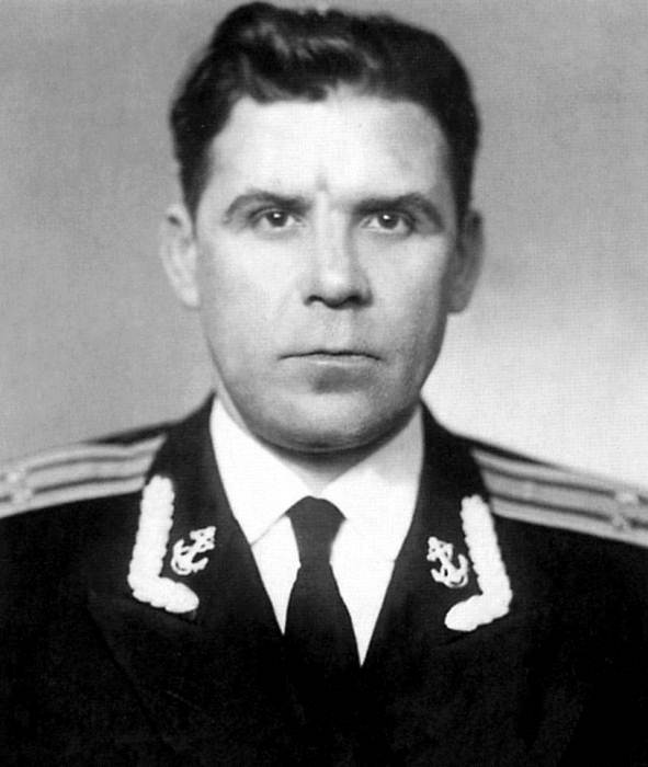 Первый командир К-19 кап. 2 ранга Николай Затеев