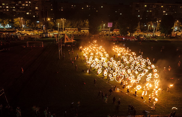 На Kiev Fire Festival 2012 был установлен рекорд Гиннеса
