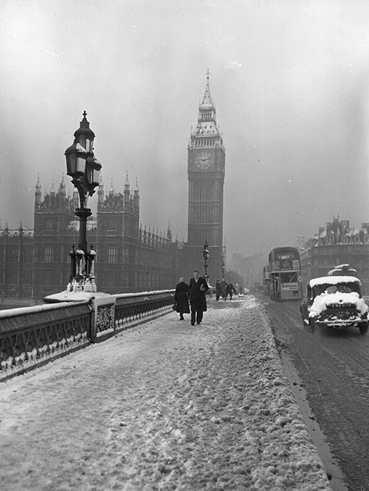 Вестминстерский мост, 14 января 1955 года