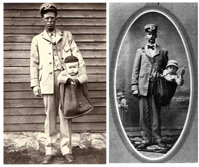 В 1910-е годы американцы успешно пересылали детей по почте.