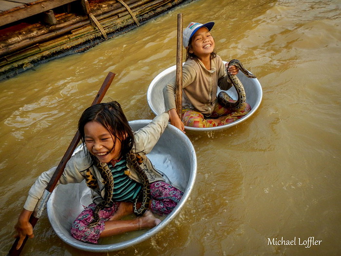 Озеро Тонле Сап, Камбоджа. Фотографии путешественника Майкла Лоффера (Michael Loffer)