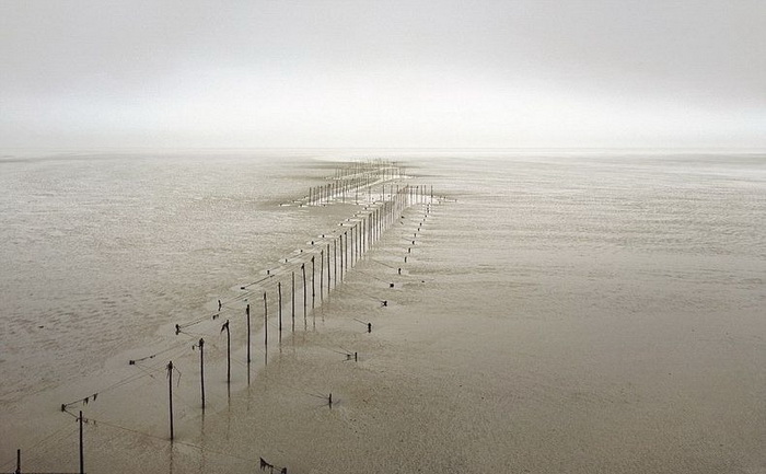 Приливы и отливы на удивительных фотографиях Майкла Мартена