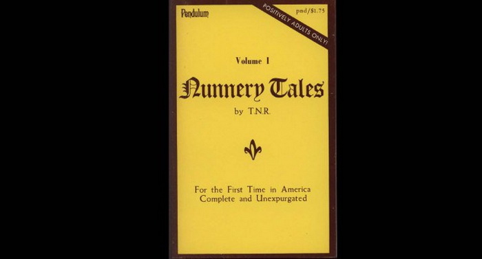 Обложка сборника *The Nunnery Tales*, 1866