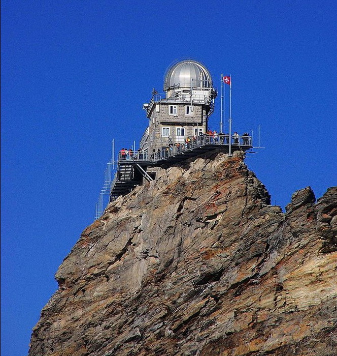 На вершине мира: обсерватория *Сфинкс* в Швейцарских Альпах