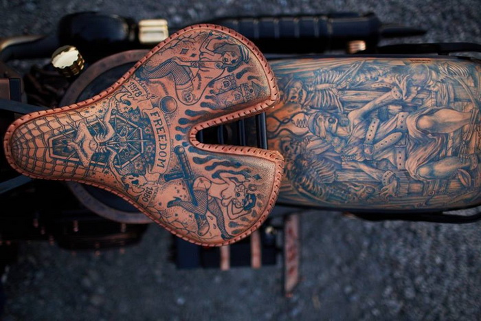 Recidivist: мотоцикл с татуировками