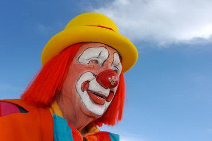 Creeky - самый пожилой клоун в мире, чье имя занесено в Книгу рекордов Гиннеса