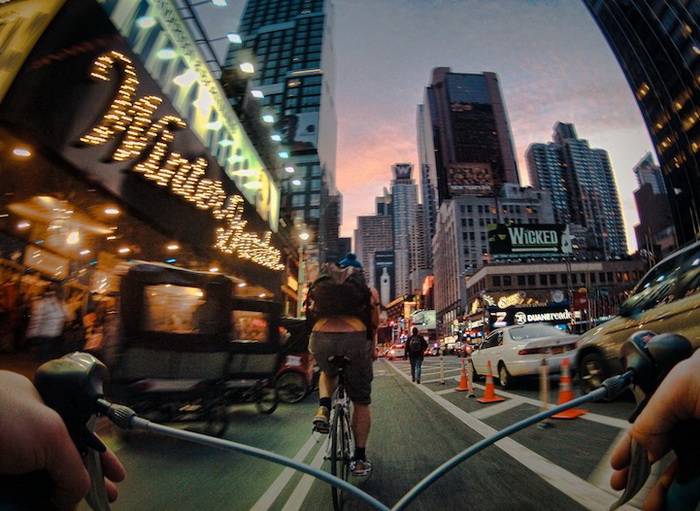 Нью-Йорк глазами велосипедиста. Фотографии Тима Склярова (Tim Sklyarov)