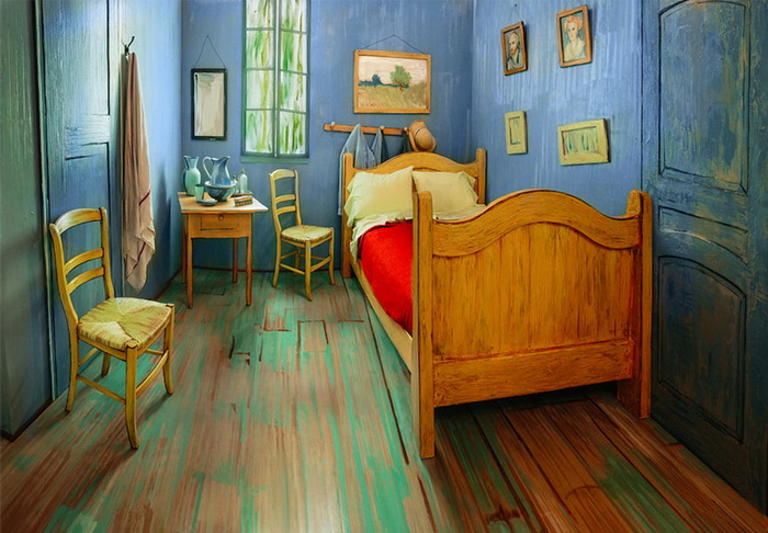 Спальня Ван Гога: реконструкция известной картины