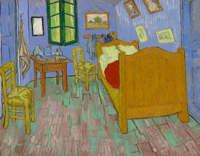 Спальня в Арле, Винсент Ван Гог, 1888-1889