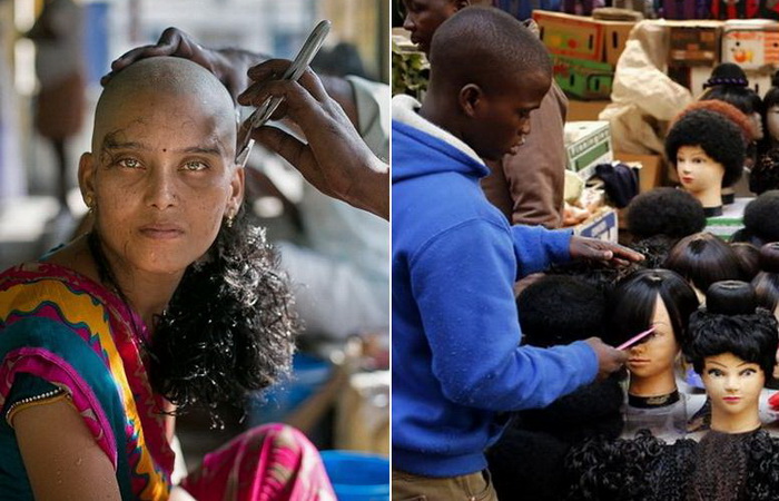 Продажа волос - выгодный бизнес, которым промышляют многие храмы в Индии.