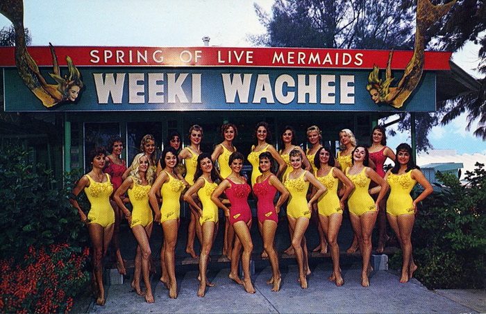 Парк развлечений Weeki Wachee Springs во Флориде