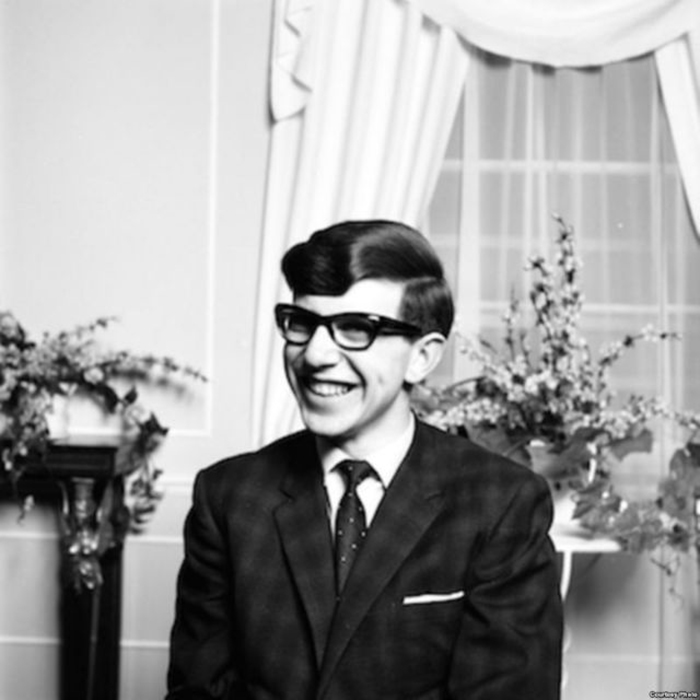 Стивен Хокинг в Оксфорде, 1963 год.