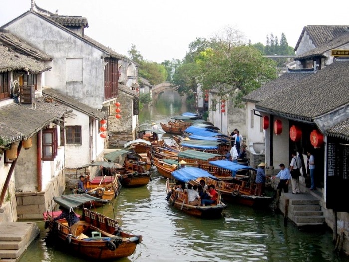 Чжоучжуан (Zhouzhuang) - китайский город на воде