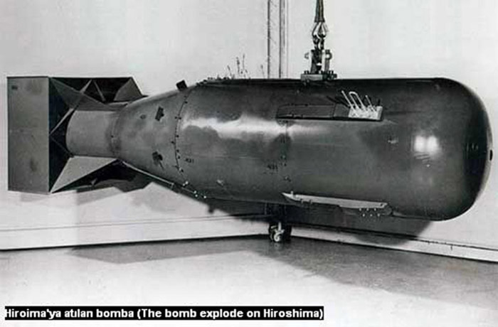 Атомная бомба, взорванная над Хиросимой в 1946 году