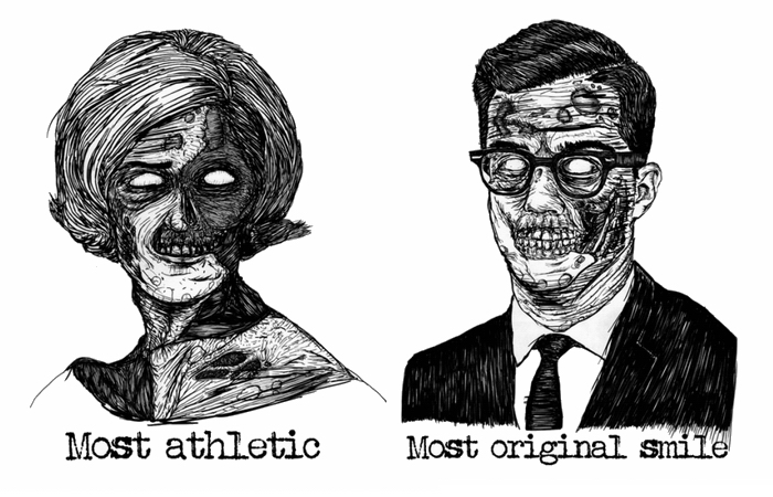 Два зомби-портрета от Michael DeNicola