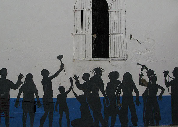 Фестиваль настенной живописи в городе Ассила, Марокко