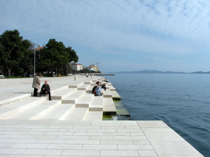 Морской орган (Morske orgulje) - интерактивная инсталляция архитектора из Хорватии
