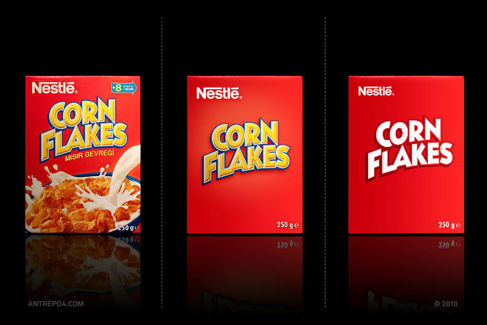 Сухие завтраки Corn Flakes: три варианта упаковки 