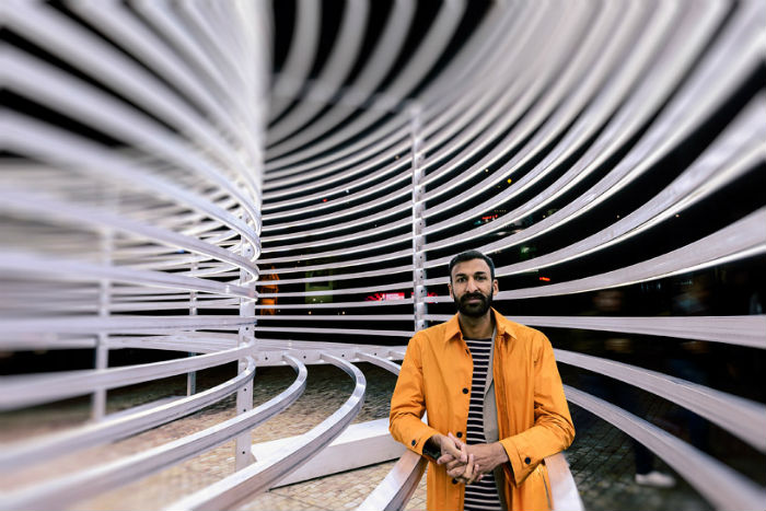 Архитектор Асаф Хан, автор мельбурнской инсталляции