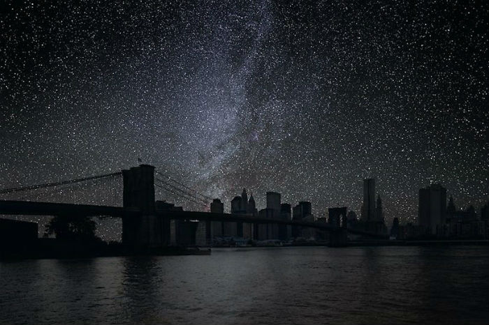 Нью-Йорк в потрясающем проекте французского фотографа