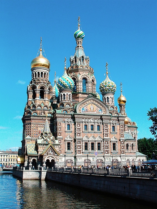 Храм Спаса-на-крови в Санкт-Петербурге.