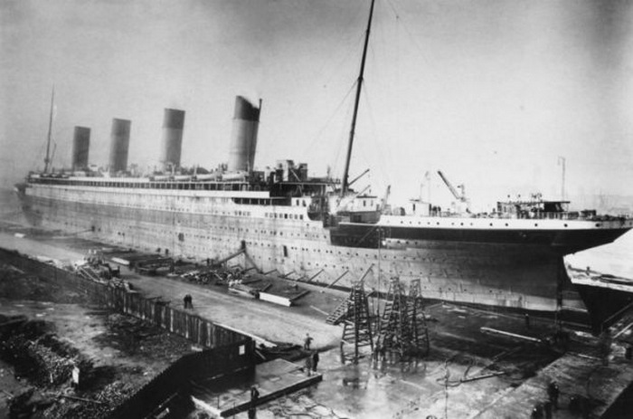 Строительство Титаника.
