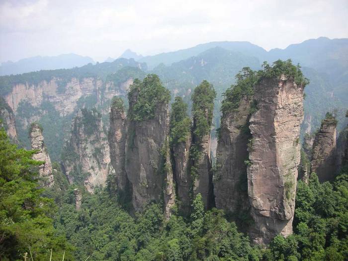 Китайские горы Юлинъюань - прообраз Летающих гор Пандоры.