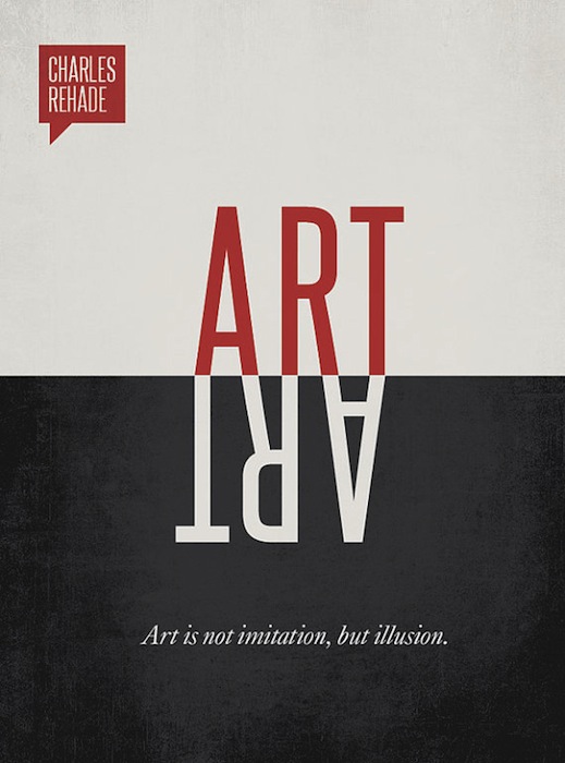 Чарльз Рехейд: «Искусство – это не иммитация, а иллюзия»