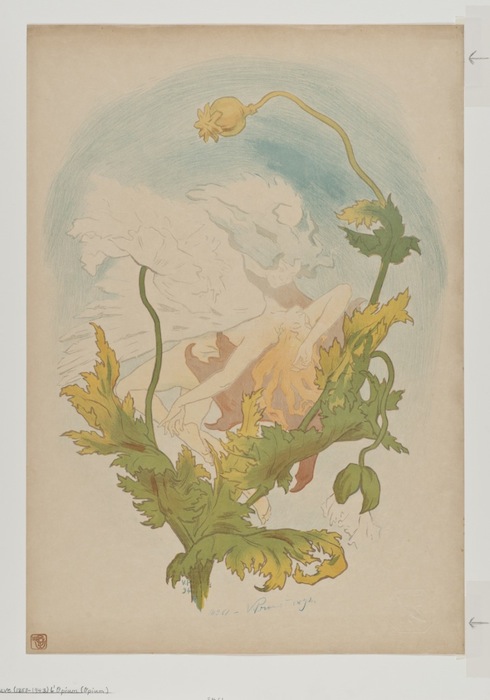 Victor Emile Prouve, L’Opium (Опиум), 1894