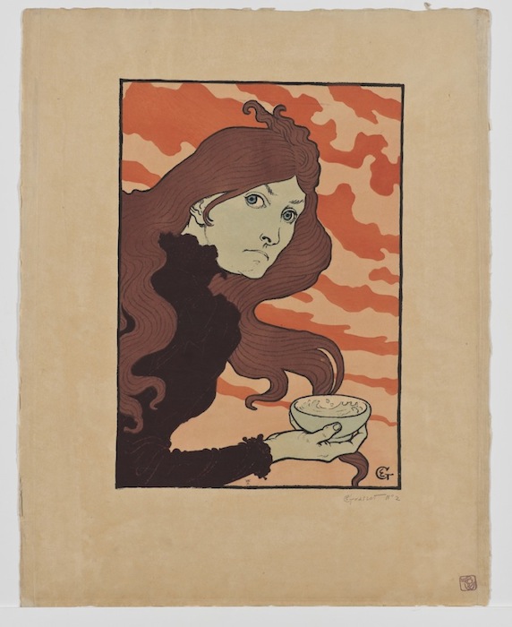 Eugene Grasset, La vitrioleuse (The Acid Thrower), 1894