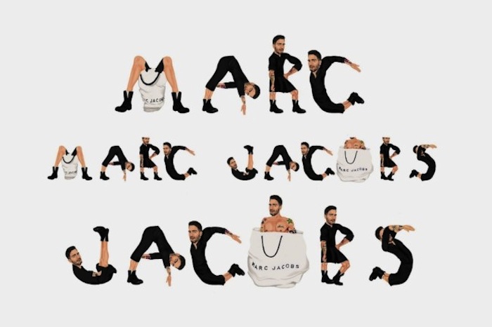«Логотипы Майка Фредерико» («Logos by Mike Frederiqo»): Марк Джейкобс