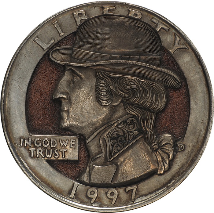 Резные монеты «Hobo Nickels» Паоло Курсио (Paolo Curcio)