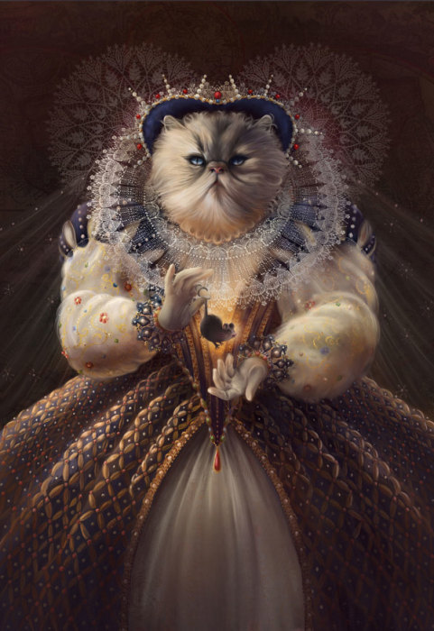 Королева - Cat Queen, автор Christina Hess