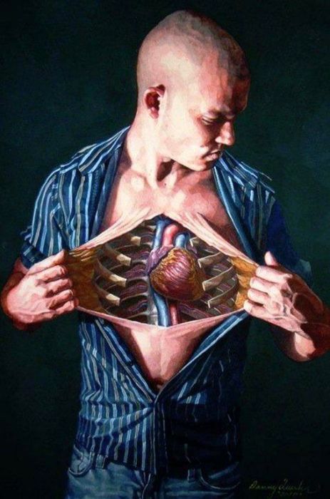 Рассечение грудной клетки, автор - Дэнни Куирк (Danny Quirk)