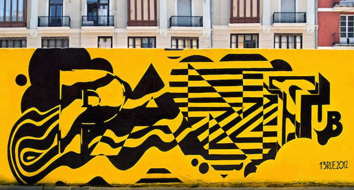 Яркий стрит-арт от Фелипэ Пантоне (Felipe Pantone).