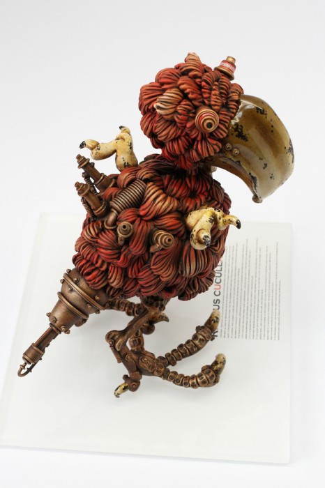 Серия забавных скульптур в стиле стимпанк от Michihiro Matsuo.